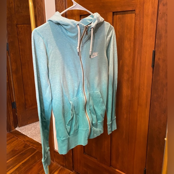 Nike Blue Ombré zip up - Picture 1 of 5